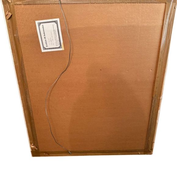 Barbara Hails "Azalea Walk" Original Lithograph, Framed, Signed, Limited Edition - Picture 2 of 3